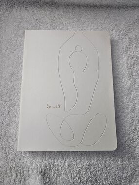 DesignWorks Ink "Be Well" Yoga Meditation Journal - Soft Flex Cover - Shelf Wear